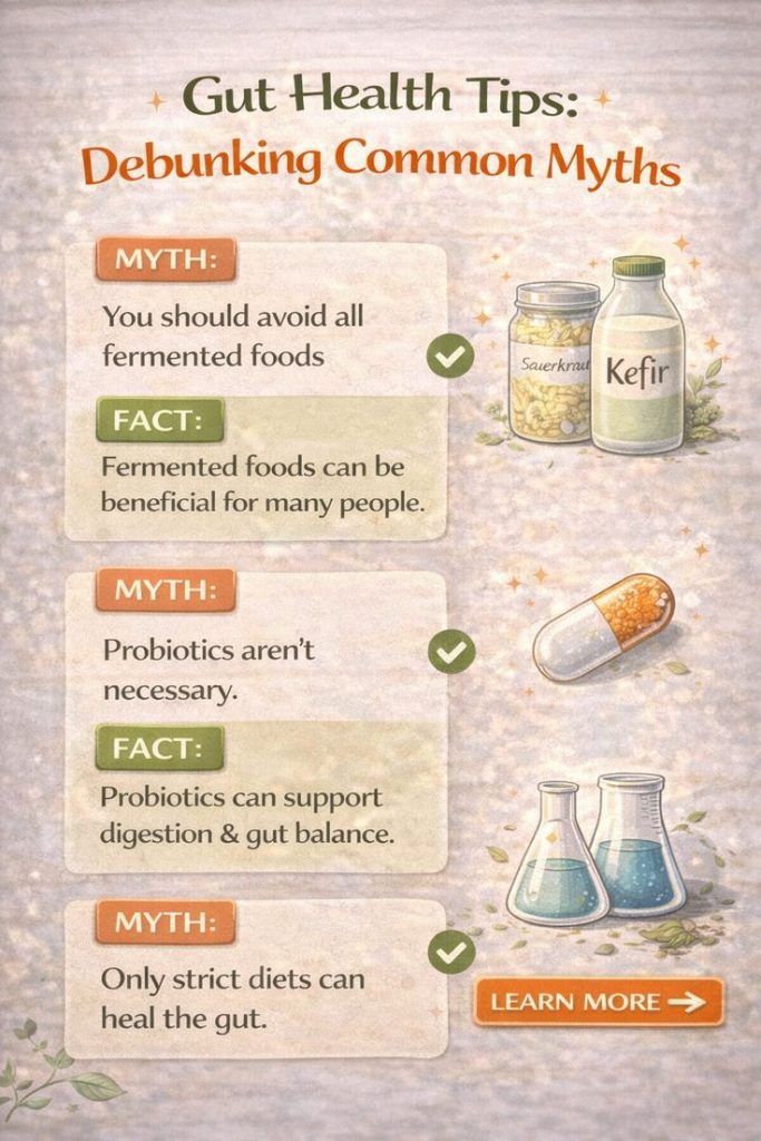 Gut Health Myths Hurt Digestion for Beginners