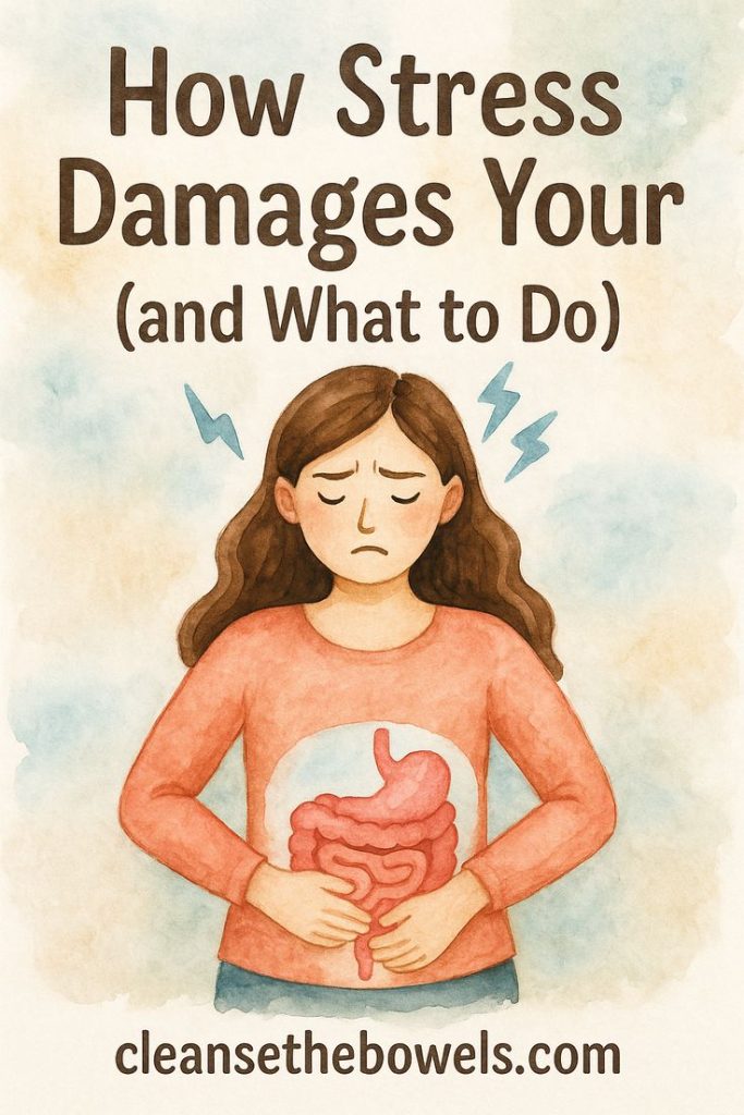 Stress and Poor Sleep Damage Gut Health